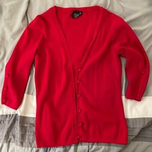 George button up 3/4 sleeve cardigan size XS